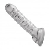 Утолщающая ребристая насадка на пенис - Доминирующее кольцо - в Невинномысске купить с доставкой