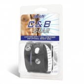 Утяжка для мошонки и пениса Cock Ring With 1  Ball Stretcher And Optional Weight Ring - BlueLine - купить с доставкой в Невинномысске