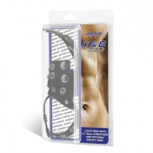 Утяжка на пенис и мошонку Cock Ring With 1.5  Ball Stretcher And Optional Weight Ring - BlueLine - купить с доставкой в Невинномысске
