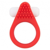 Красное эрекционное кольцо LIT-UP SILICONE STIMU RING 1 RED - Dream Toys - в Невинномысске купить с доставкой