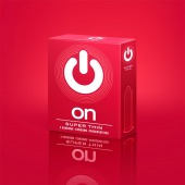 Супертонкие презервативы ON) Super Thin - 3 шт. - ON) - купить с доставкой в Невинномысске