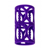 Фиолетовая насадка-сетка на член - A-toys - в Невинномысске купить с доставкой