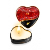 Массажная свеча с ароматом ванили Bougie Massage Candle - 35 мл. - Plaisir Secret - купить с доставкой в Невинномысске