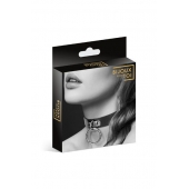 Узенький ошейник из полиуретана с кольцом - Bijoux Pour Toi - купить с доставкой в Невинномысске
