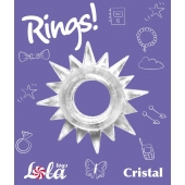 Прозрачное эрекционное кольцо Rings Cristal - Lola Games - в Невинномысске купить с доставкой