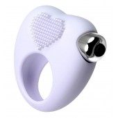 Белое виброкольцо для продления полового акта JOS MOYS - JOS - в Невинномысске купить с доставкой