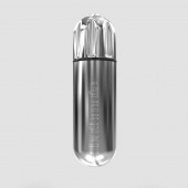 Серебристая перезаряжаемая вибропуля Bathmate Vibrating Bullet Vibe Chrome - Bathmate