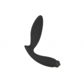 Чёрный вибростимулятор простаты Sex Expert Vibe Pleasure - Sex Expert - в Невинномысске купить с доставкой