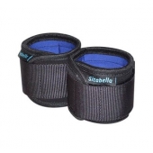 Неопреновые черно-синие наручники - Sitabella - купить с доставкой в Невинномысске