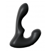Черный анальный вибростимулятор P-Spot Milker - 14 см. - Pipedream - в Невинномысске купить с доставкой