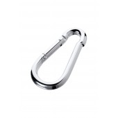 Серебристый карабин TOYFA Metal - ToyFa - купить с доставкой в Невинномысске