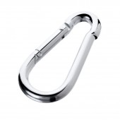 Серебристый карабин TOYFA Metal - ToyFa - купить с доставкой в Невинномысске