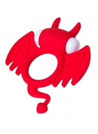 Красное эрекционное кольцо на пенис JOS COCKY DEVIL - JOS - в Невинномысске купить с доставкой
