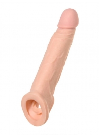 Насадка телесного цвета Toyfa XLover - 16,5 см. - ToyFa - в Невинномысске купить с доставкой