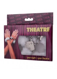 Наручники с белой меховой опушкой - ToyFa - купить с доставкой в Невинномысске