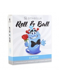 стимулирующий презерватив-насадка Roll   Ball Classic - Sitabella - купить с доставкой в Невинномысске