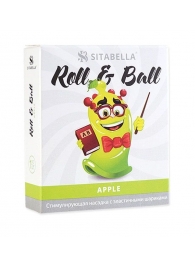 Стимулирующий презерватив-насадка Roll   Ball Apple - Sitabella - купить с доставкой в Невинномысске