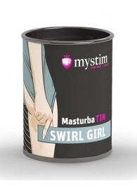 Компактный мастурбатор MasturbaTIN Swirl Girl - MyStim - в Невинномысске купить с доставкой