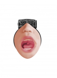 Мастурбатор-ротик с виброкольцом Satisfaction Beloved - Lola Games - в Невинномысске купить с доставкой