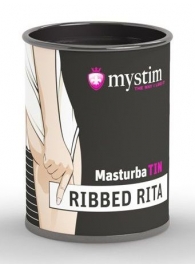 Компактный мастурбатор MasturbaTIN Ribbed Rita - MyStim - в Невинномысске купить с доставкой