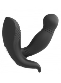 Черный вибромассажер простаты PROSTATE HERO - Dream Toys - в Невинномысске купить с доставкой
