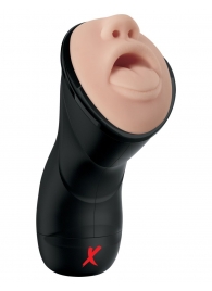 Мастурбатор-ротик Deep Throat Vibrating Stroker - Pipedream - в Невинномысске купить с доставкой