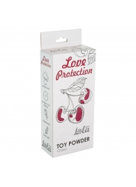 Пудра для игрушек Love Protection с ароматом вишни - 30 гр. - Lola Games - купить с доставкой в Невинномысске