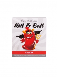 Стимулирующий презерватив-насадка Roll   Ball Cherry - Sitabella - купить с доставкой в Невинномысске