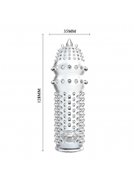 Закрытая прозрачная насадка Crystal sleeve - 14,2 см. - Erowoman-Eroman - в Невинномысске купить с доставкой