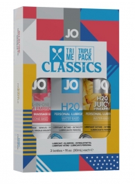 Подарочный набор лубрикантов Tri-Me Triple Pack Classics - System JO - купить с доставкой в Невинномысске