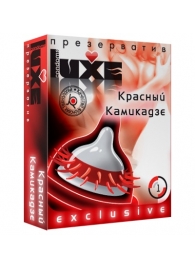 Презерватив LUXE  Exclusive   Красный Камикадзе  - 1 шт. - Luxe - купить с доставкой в Невинномысске