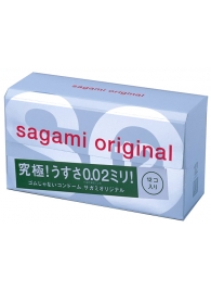 Ультратонкие презервативы Sagami Original - 12 шт. - Sagami - купить с доставкой в Невинномысске