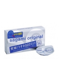 Ультратонкие презервативы Sagami Original QUICK - 6 шт. - Sagami - купить с доставкой в Невинномысске