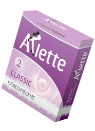 Классические презервативы Arlette Classic - 3 шт. - Arlette - купить с доставкой в Невинномысске