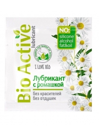 Пробник лубриканта на водной основе Bio Active - 3 гр. - Биоритм - купить с доставкой в Невинномысске