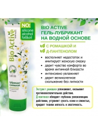 Лубрикант на водной основе Bio Active - 100 гр. - Биоритм - купить с доставкой в Невинномысске