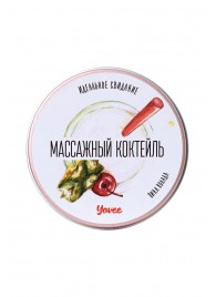 Массажная свеча «Массажный коктейль» с ароматом пина колады - 30 мл. - ToyFa - купить с доставкой в Невинномысске
