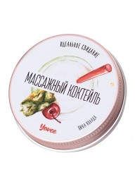 Массажная свеча «Массажный коктейль» с ароматом пина колады - 30 мл. - ToyFa - купить с доставкой в Невинномысске