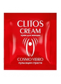 Пробник возбуждающего крема для женщин Clitos Cream - 1,5 гр. - Биоритм - купить с доставкой в Невинномысске