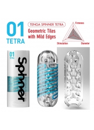 Мастурбатор SPINNER Tetra - Tenga - в Невинномысске купить с доставкой