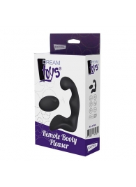 Черный вибромассажер простаты REMOTE BOOTY PLEASER - Dream Toys - в Невинномысске купить с доставкой