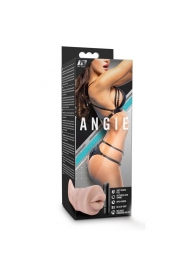 Телесный мастурбатор-ротик Angie - Blush Novelties - в Невинномысске купить с доставкой