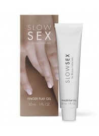 Гель для мастурбации с ароматом кокоса Slow Sex Finger Play Gel - 30 мл. - Bijoux Indiscrets - купить с доставкой в Невинномысске