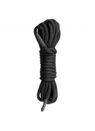 Черная веревка для бондажа Easytoys Bondage Rope - 5 м. - Easy toys - купить с доставкой в Невинномысске