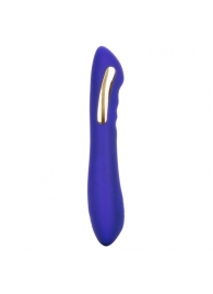 Фиолетовый вибратор с электростимуляцией Intimate E-Stimulator Petite Wand - 18,5 см. - California Exotic Novelties - купить с доставкой в Невинномысске