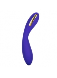 Фиолетовый вибратор с электростимуляцией Intimate E-Stimulator Wand - 21,5 см. - California Exotic Novelties - купить с доставкой в Невинномысске