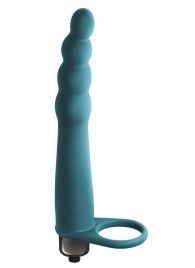 Зеленая вибронасадка для двойного проникновения Bramble - 16,5 см. - Lola Games - купить с доставкой в Невинномысске