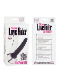 Насадка на пенис Silicone Love Rider Dual Penetrator для двойного проникновения - 14 см. - California Exotic Novelties - в Невинномысске купить с доставкой