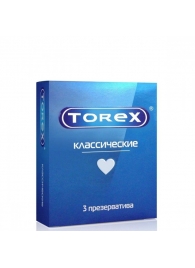 Гладкие презервативы Torex  Классические  - 3 шт. - Torex - купить с доставкой в Невинномысске