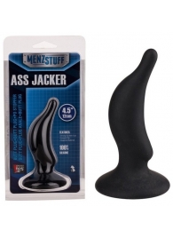 Чёрная анальная пробка ASS JACKER - 12 см. - Dream Toys